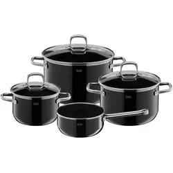 WMF Topf-Set Silit Silargan® Elegance, schwarz