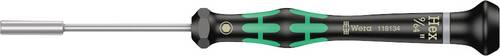 Wera 2069 Elektronik- u. Feinmechanik Steckschlüssel-Schraubendreher Schlüsselweite (metrisch): 3.6mm Schlüsselweite (Zoll): 9/64