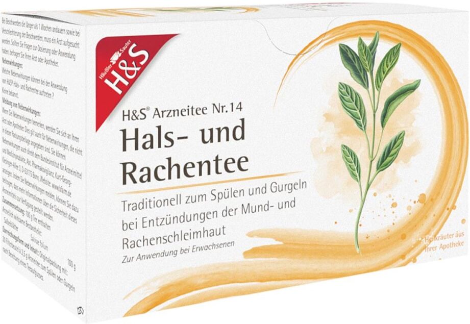 H&S Hals- und Rachentee Filterbeutel
