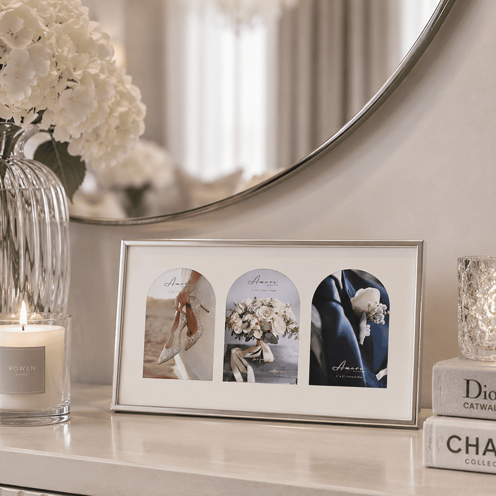Silver Multi Arch Photo Frame