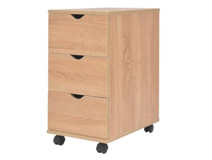 vidaXL Ladekast 33x45x60 cm eikenkleur