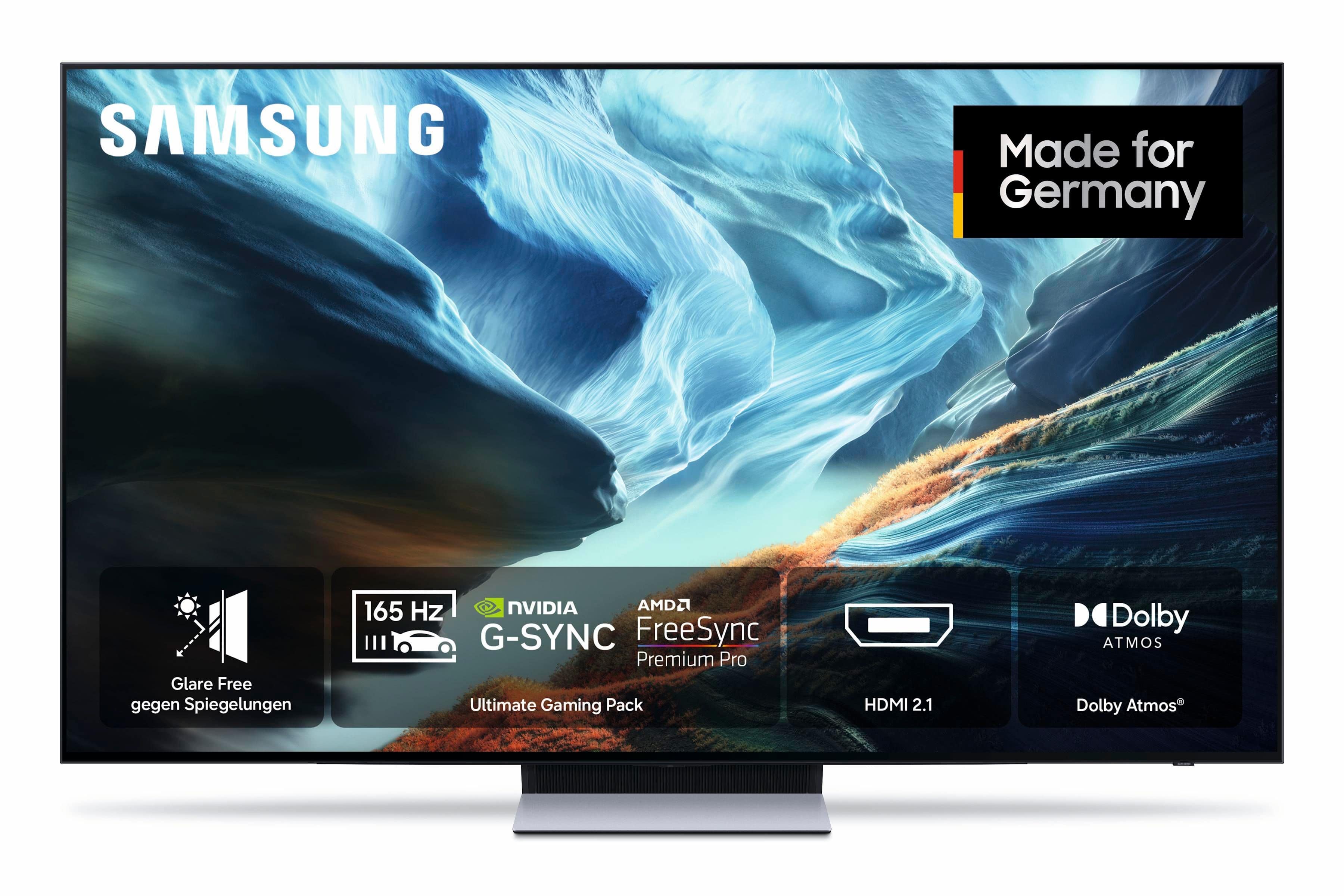 Samsung GQ77S94HAT OLED 195,6 cm (77 Zoll) Fernseher 4K Ultra HD VESA 400 x 300 mm jetzt zusätzlich 350¤ Cashback sichern!* GQ77S94HATXZG