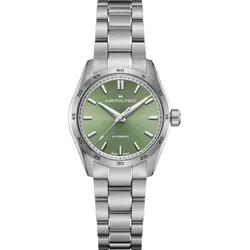 Hamilton Jazzmaster Performer Auto 34mm H36105160 - hellgrün,silber - 34mm