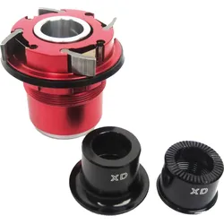 Freilauf/Rotor Umrüstkit für Black Flag Pro und Charger Pro, SUNringlé, Inkl. Endkappen QR/X12, Größe: 142 x 12 mm, VE: 1 Set