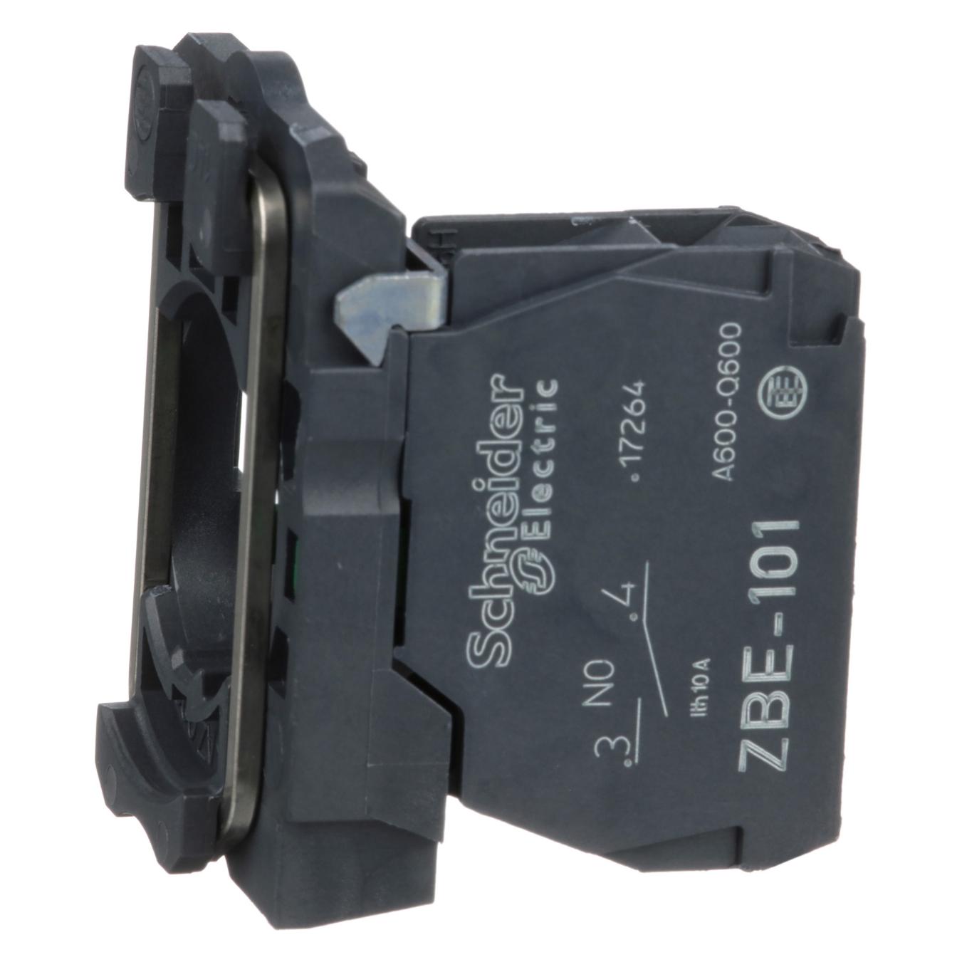 Schneider Electric Kontaktblock mit Fixiermanschette 1NO (ZB5AZ101)