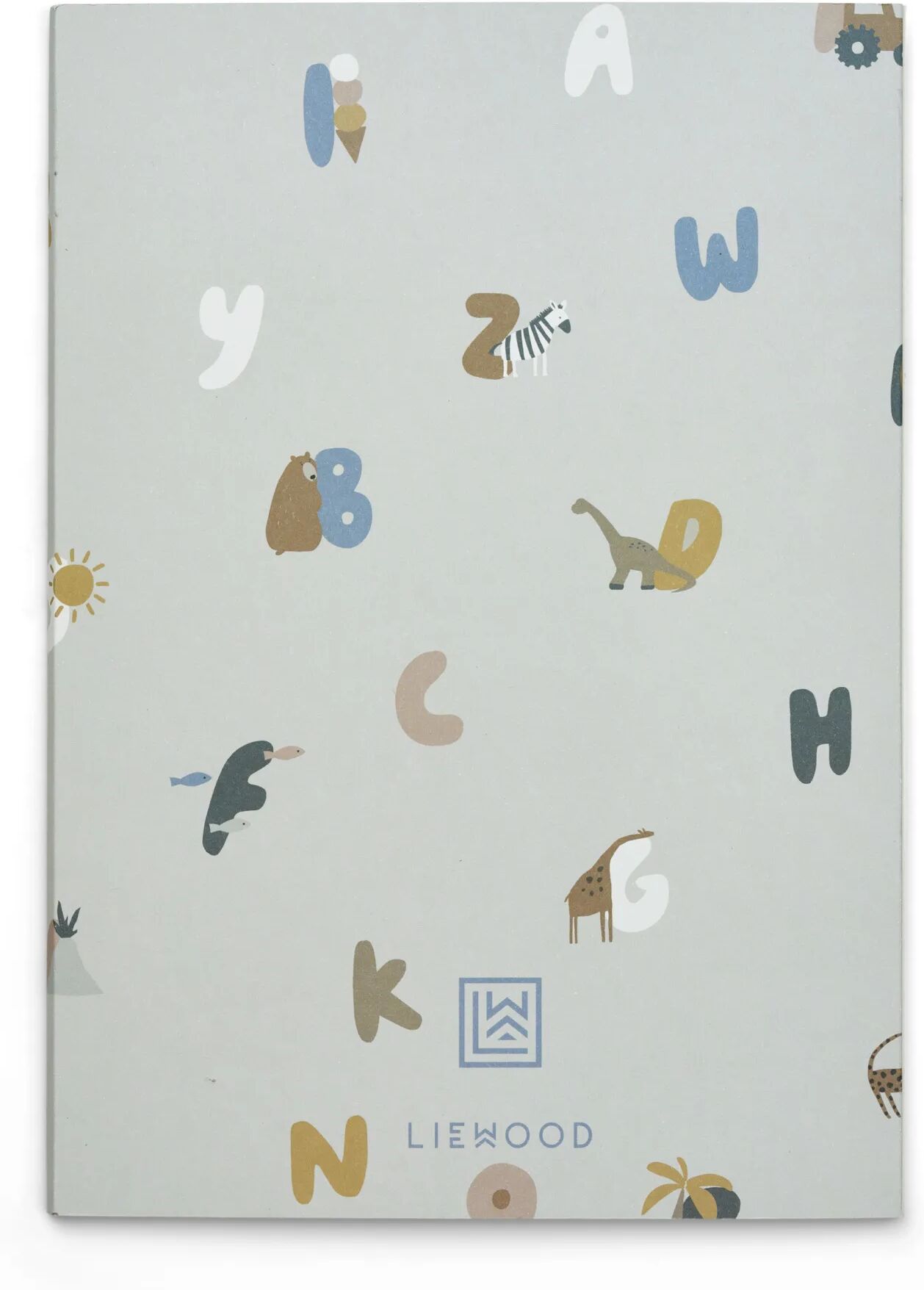 Liewood Carnets A5 Sidney - Set de 3 Alphabet/Stripe mix taille unique