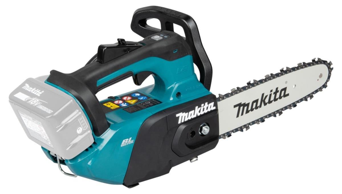 Makita accu-kettingzaag 18 V met bovenhandgreep model DUC258Z01 inclusief accessoires