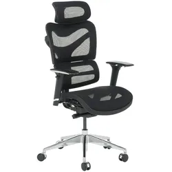 Carmen JASPER Ergonomischer Bürostuhl – Schwarz