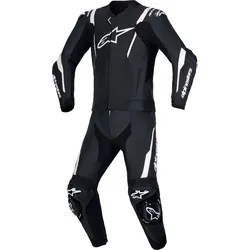 Alpinestars Missile v3, Lederkombi 2tlg. - Schwarz/Weiß - 56