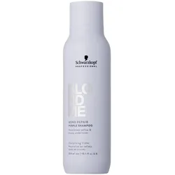 300ml Schwarzkopf Professional BLONDME Bond Repair Purple Shampoo
