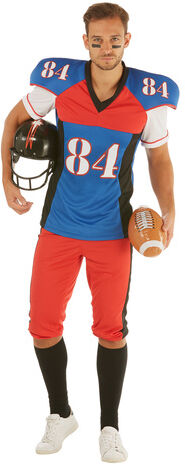 Footballer-Kostüm "Quarterback" für Herren