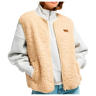 Roxy - Women's Best Town Vest - Fleeceweste Gr S beige