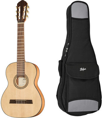 Höfner HF 13-1/2 Classical w/GigBag Naturel mat
