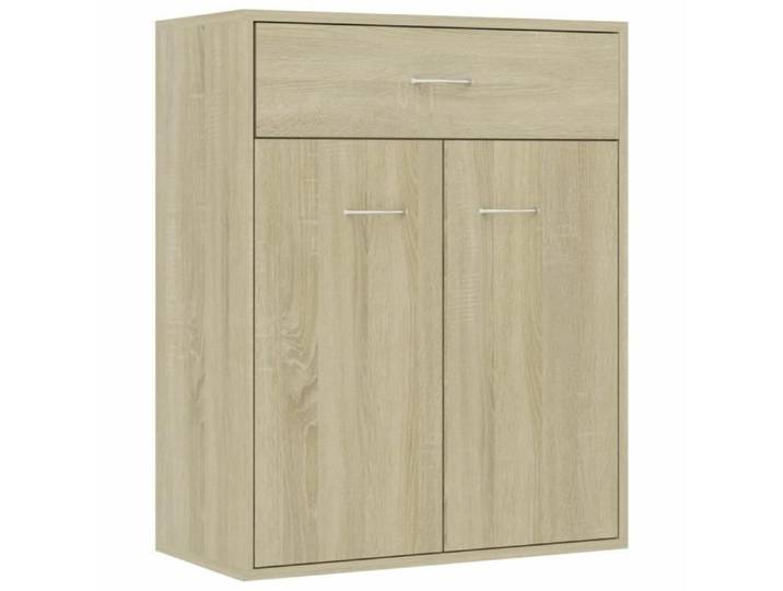 Buffet bas - GXU - Chêne sonoma - 2 portes et un tiroir - 60x30x75 cm