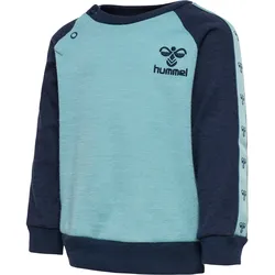 HUMMEL hmlWULBATO SWEATSHIRT mineral blue 110