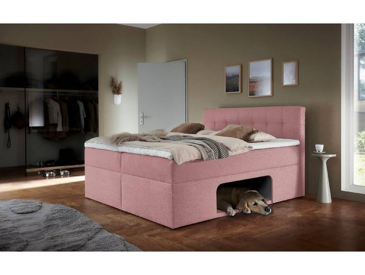 Home affaire Boxbett Carolin, mit Nische inkl. gepolsterter Unterlage für Haustiere