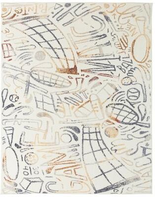 Katie Merz SPORTSGLYPHS Tennis Area Rug