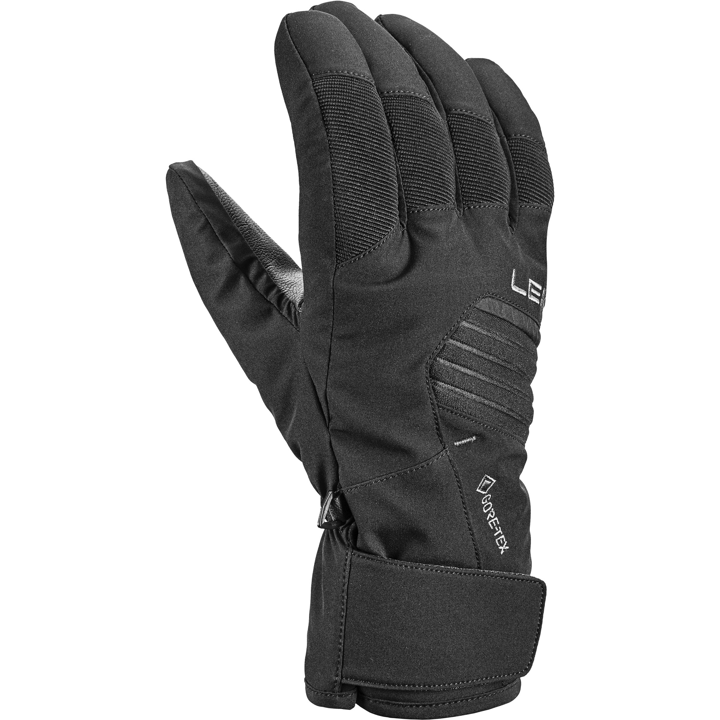 Leki Vision GTX Skihandschuhe schwarz Größe 9 Skifahren Elastisch Wasserabweisend