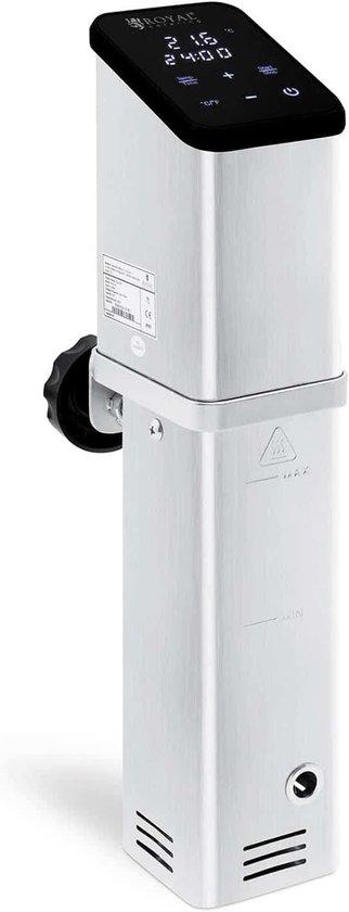 Famanu Sous-vide Stick 1500 W mit präziser Temperaturkontrolle - Edelstahl, 0-99 Stunden Timer