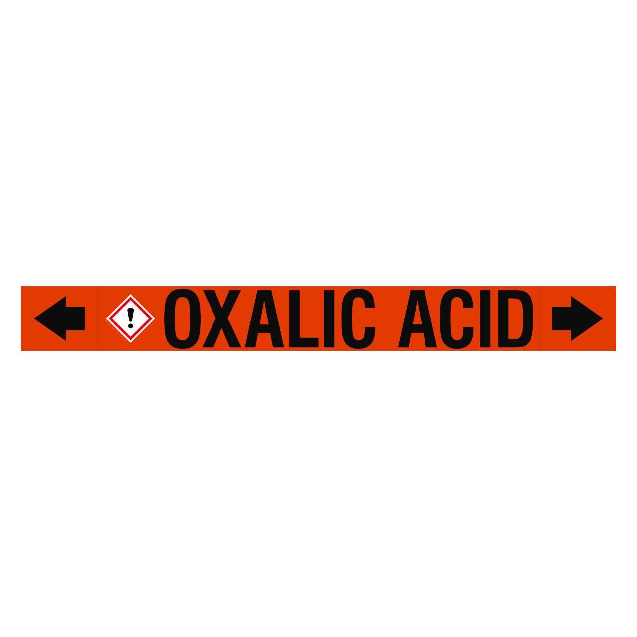 Brady ASME - Rohrmarkierer - Oxalic Acid (ASMEPM-100X920MM-OXALIC ACID)