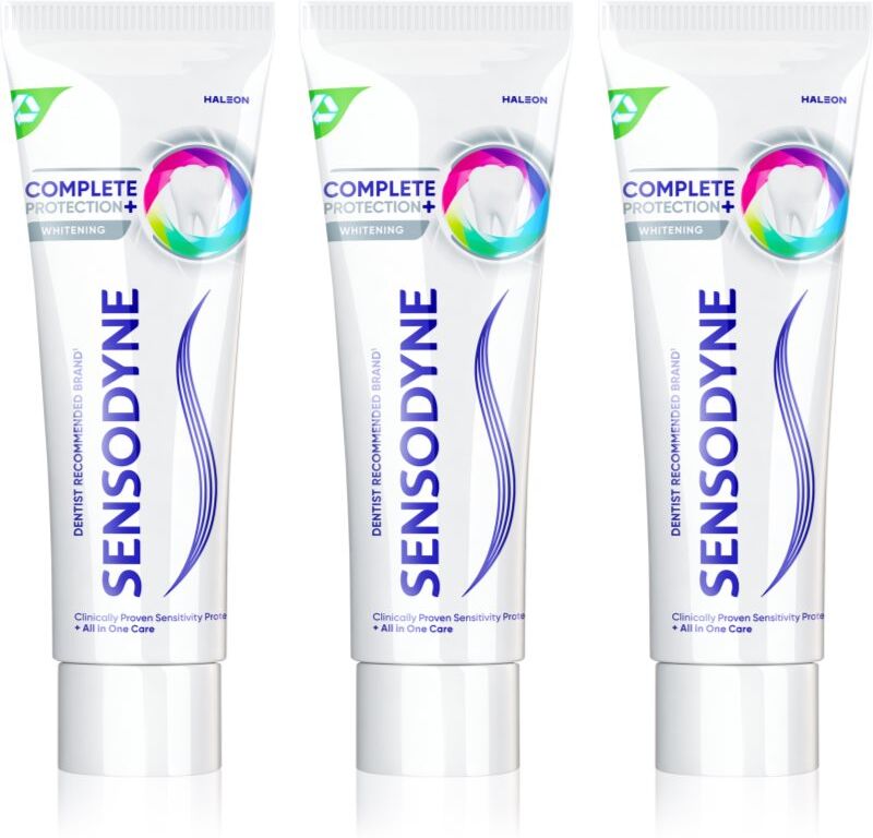Sensodyne Complete Protection Whitening whitening toothpaste 3x75 ml