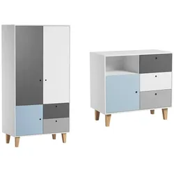 BABYZIMMER 2-teilig Concept blau