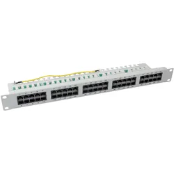 EFB 37595SW.2 Patchpanel 50xRJ45 8/4 1HE ISDN, RAL9005, Cat. 3 37595SW2