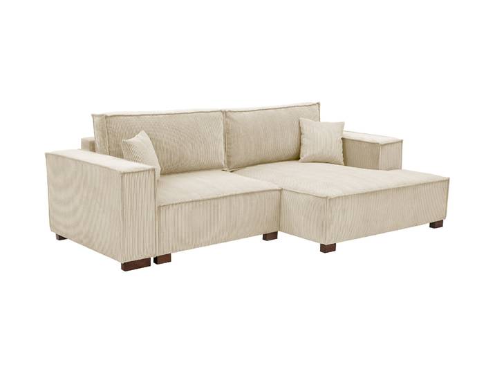 Tchibo - Sofa 2-Sitzer mit Auszugsbett links - 253x150x87cm - creme -