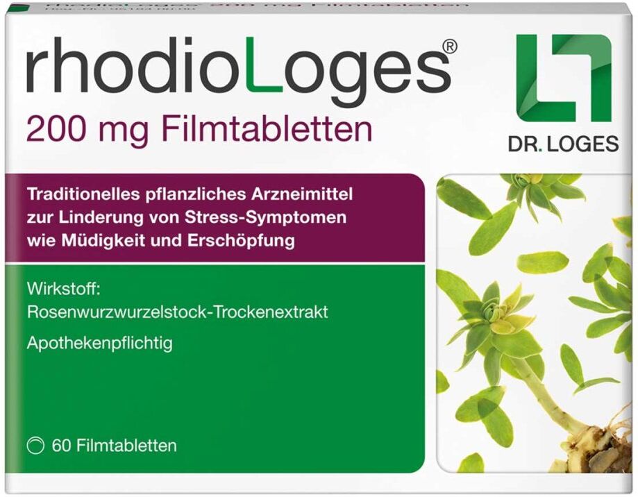 rhodioLoges 200 mg - Rosenwurz Filmtabletten