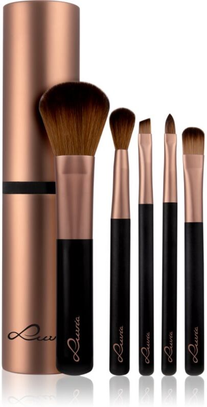 Luvia Cosmetics Travel Set Cappuccino Pinselset für die Reise