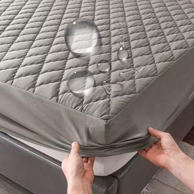 Uplift Essentials Waterproof Mattress Protector Fitted Sheet Cover 55.1 78.7 11.8 In white