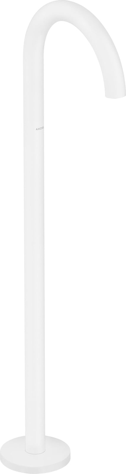 Hansgrohe Axor Uno montagekit voor inloopdouche met vloeruitlaat en afvoer, geborsteld staal, 226 mm