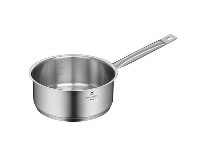 WMF Stielkasserolle, Silberfarben, Metall, 2.5 l, 40.5x23.5x12.9 cm, Kochgeschirr, Töpfe, Stielkasserollen