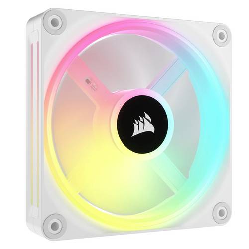 CORSAIR Lüfter QX120 RGB LED 120*120*25 Fan White Single Multimedia-Technik