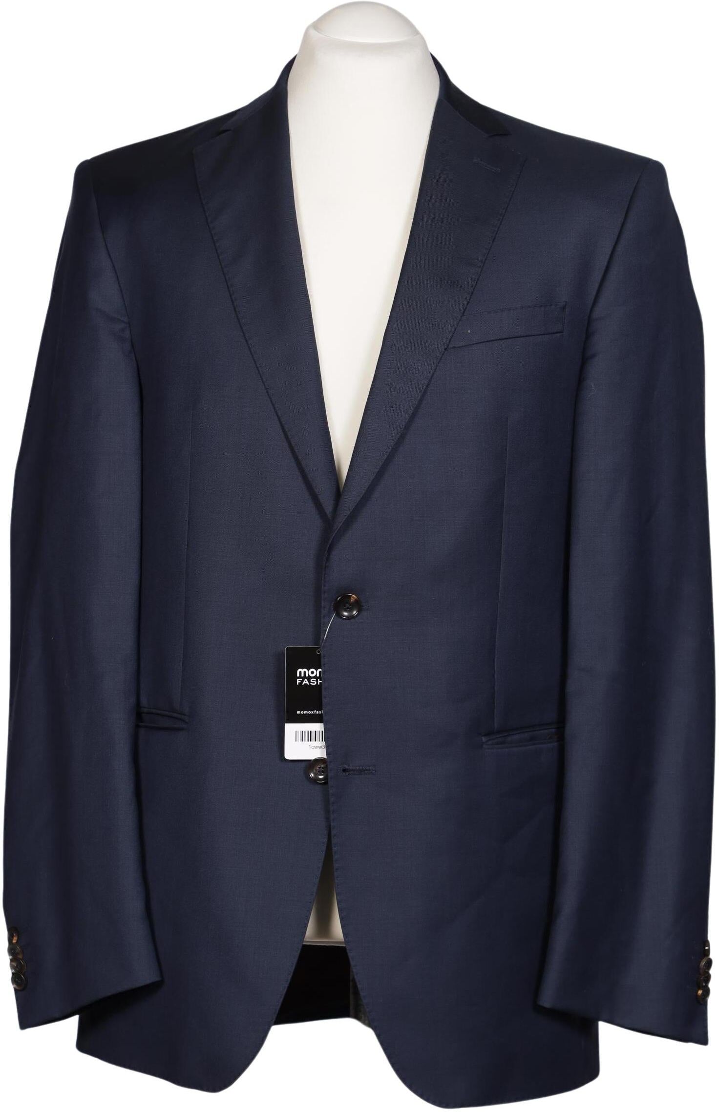 Carl Gross Herren Sakko, Marineblau, Lang-Gr. EU 102, Viskose - Second Hand