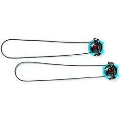 Sidi, Veloschuhe Zubehör, Drehverschluss Tecno-3 Push lang One Size Blau/schwarz - präziser Versch..., Blau, Schwarz