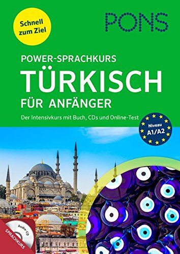 PONS Power-Sprachkurs Türkisch für Anfänger: Der Intensivkurs mit Buch, CDs und Online-Tests (PONS Power-Sprachkurse) - Preis vom 16.10.2026 11:41:07 h
