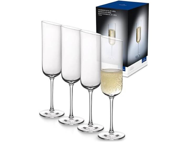 Villeroy & Boch - NewMoon Champagnerglas Set 4-teilig 120 ml Klar