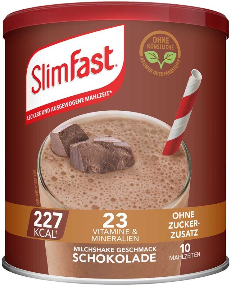 Slim Fast Pulver Schokolade 375g