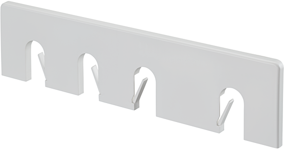 Oventrop Abdeckrosette Multiblock T-RTL 1189087 weiß, für T-RTL und TQ-RTL
