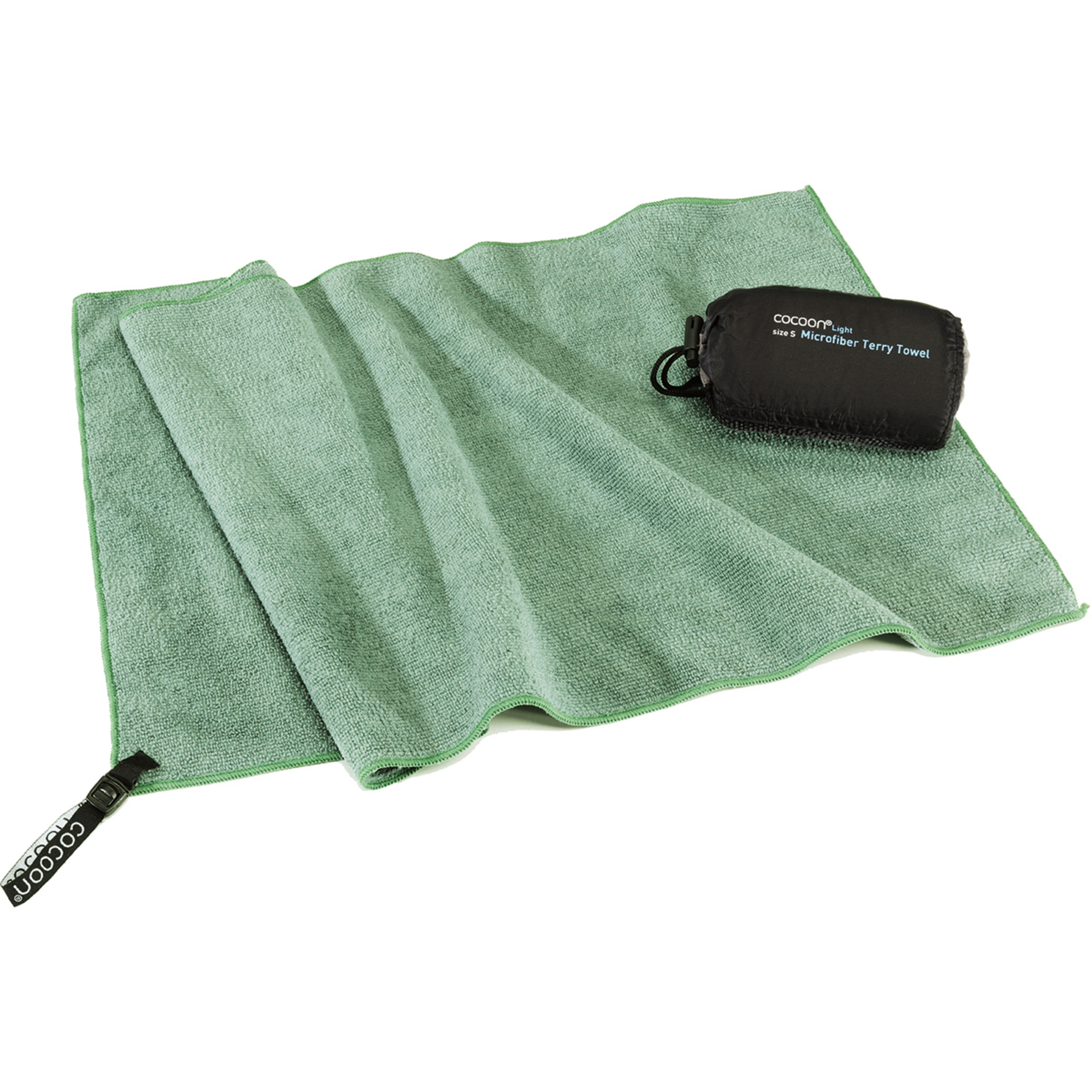 Cocoon Terry Light Handtuch Damen Reisehandtücher gruen Größe L Camping | Reise