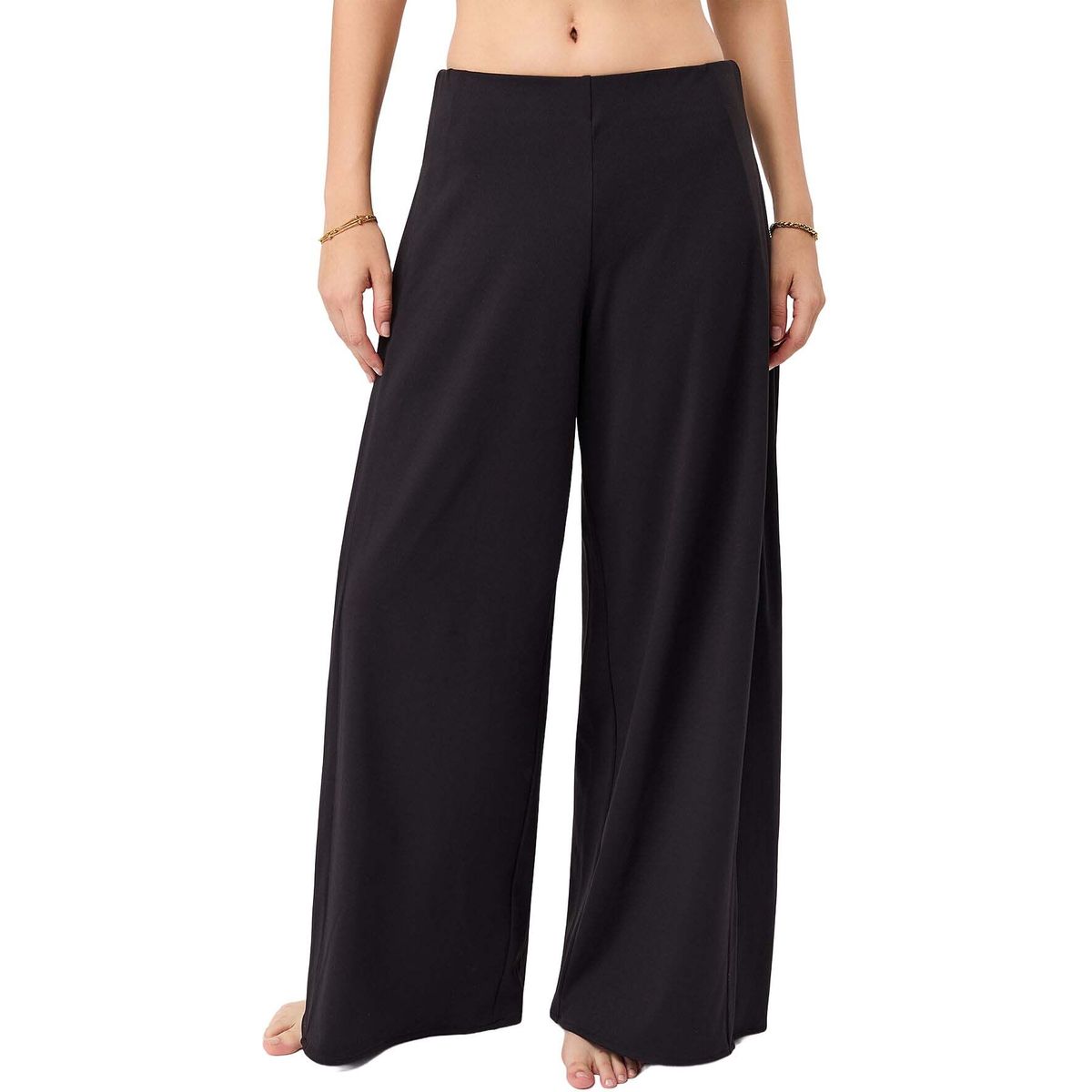 Mandala Extra Wide Pants black S PA25JE55-Extra-Wide-Pants-black-S