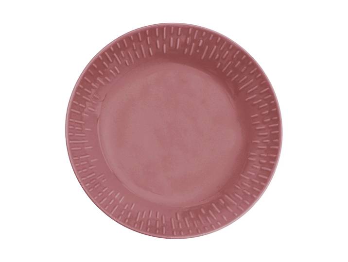 Aida Assiette à pâtes Confetti Bordeaux, Ø23 cm