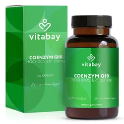 COENZYM Q10 UBICHINON Komplex 200 mg vegan Kapseln 120 St