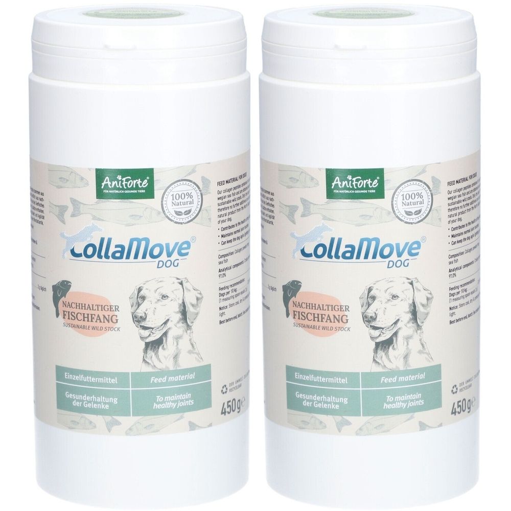 AniForte CollaMove Dog x2 2x450 g Pulver