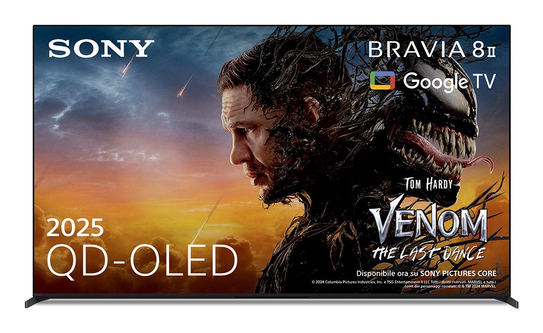 Sony K-65XR8M2 Bravia 8 II OLED 165,1 cm (65 Zoll) Fernseher 4K Ultra HD K65XR8M25B.CEI