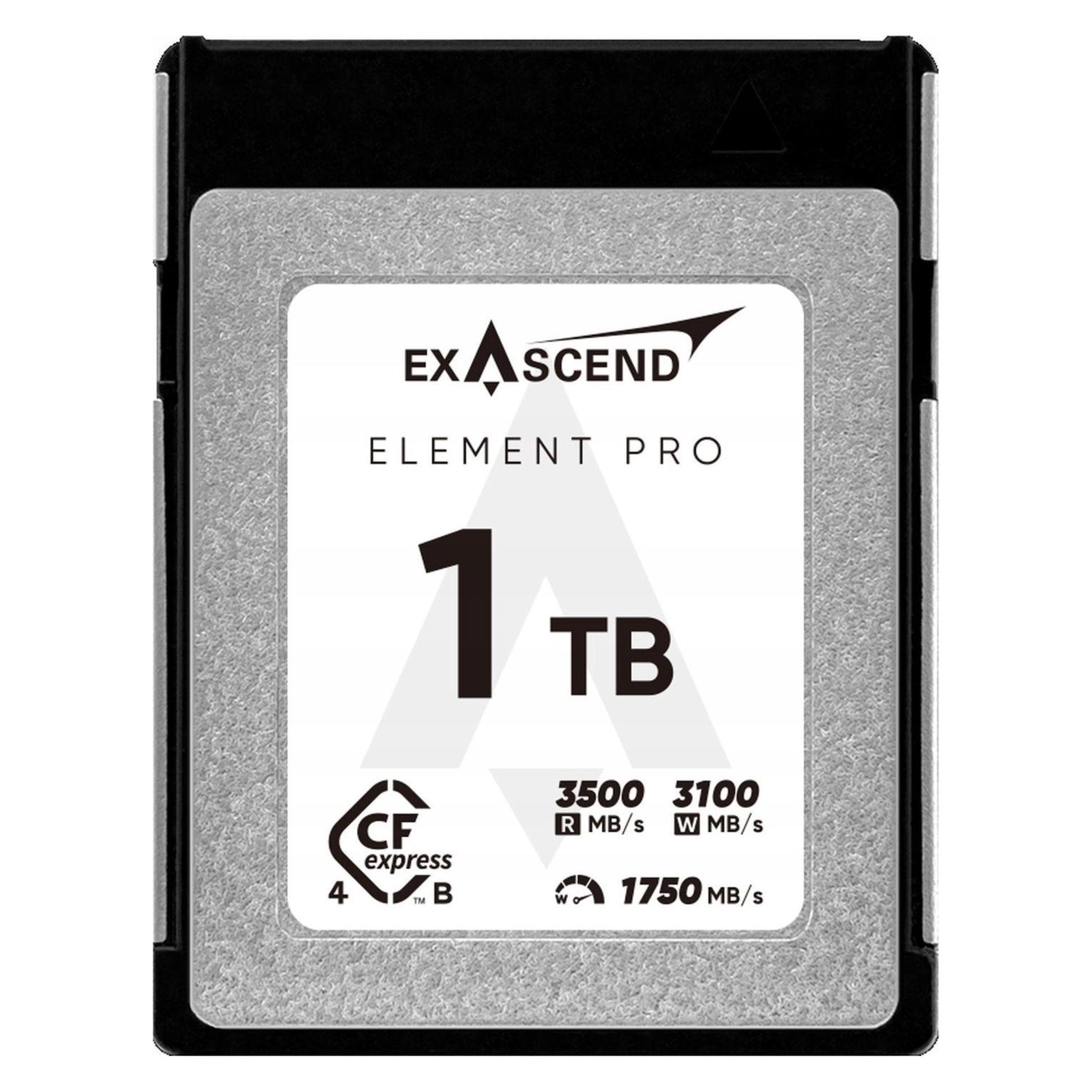 Exascend CFexpress 4.0 Type B Element Pro Series 1TB (ES119833) (1000 GB, CFexpress Typ B) (EXPC4SB001TB)