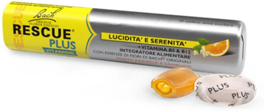 SCHWABE PHARMA ITALIA Srl Rescue Plus Vitamine, 10 confetti