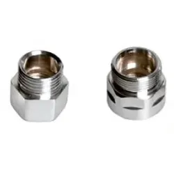 Terma Distanzmutter GW 1/2"-GZ 1/2" , TGUST001, Silber TGUST001