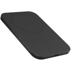 Epico UltraPack Qi2 25W Slim Mag+ EM55 černá / Powerbanka / 5000 mAh / USB-C / Qi2 (5000 mAh), Powerbank, Schwarz